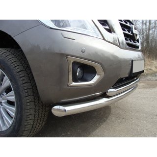 Dubbele frontbescherming ST014 (RVS) Ford Galaxy 1995–2006 foto 1