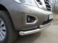 Range Rover III L322 2002–2012 Voorbeschermbeugel ST014 (RVS) foto 3