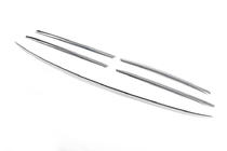 Mercedes Sprinter W901/902/903/904/905 1995–2006 Chroom sierstrips voor de rand van de radiateurgrille (2002-2006, 5-delig, RVS) foto 4