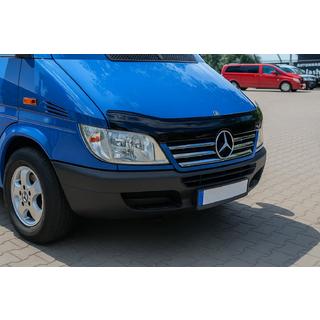 Chroom sierstrips voor de rand van de radiateurgrille (2002-2006, 5-delig, RVS) Mercedes Sprinter W901/902/903/904/905 1995–2006 foto 1