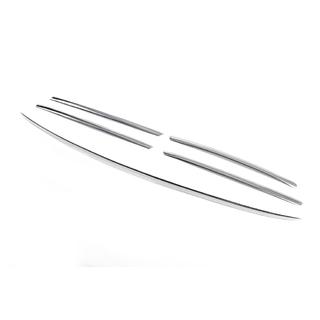 Chroom sierstrips voor de rand van de radiateurgrille (2002-2006, 5-delig, RVS) Mercedes Sprinter W901/902/903/904/905 1995–2006 foto 4