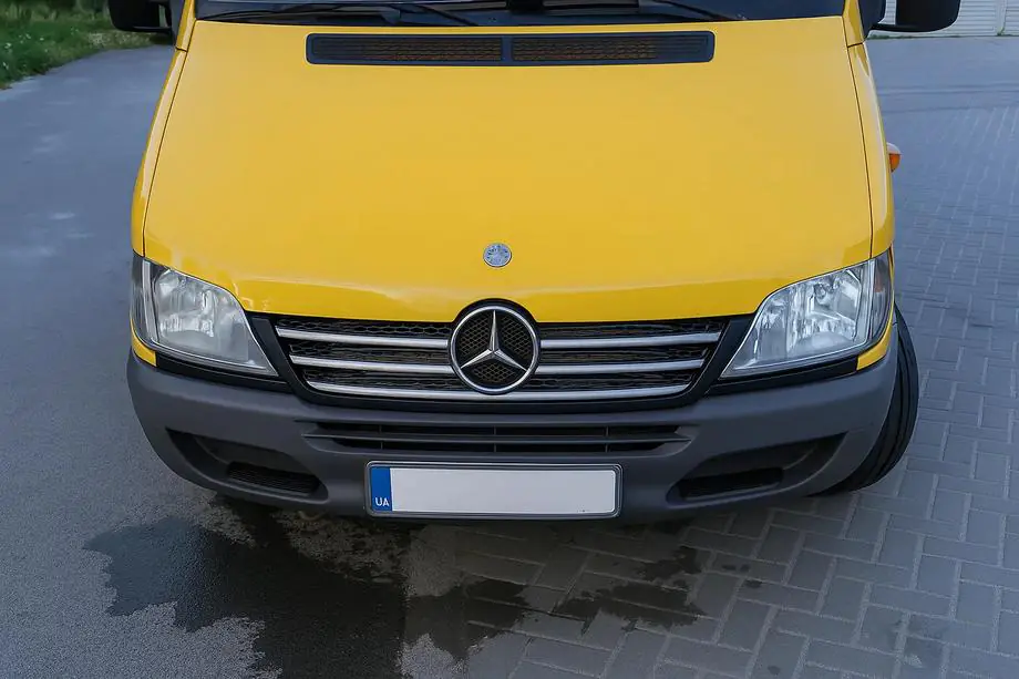 Mercedes Sprinter W901/902/903/904/905 1995–2006 Chroom sierstrips voor de rand van de radiateurgrille (2002-2006, 5-delig, RVS) Foto 2