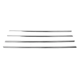 Buitenste raamlijstomlijsting RVS (set 4 stuks) foto 4