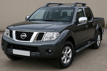 Nissan Navara 2006–2015 RVS spiegelkappen (2 stuks) foto 3