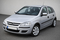 Opel Corsa C 2000–2006 RVS spiegelkappen (2 stuks) foto 1