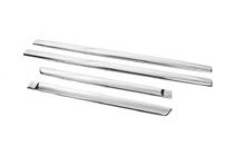 Opel Astra G Classic 1998–2012 Deurstrip (set van 4, RVS) Carmos - Turks staal foto 3