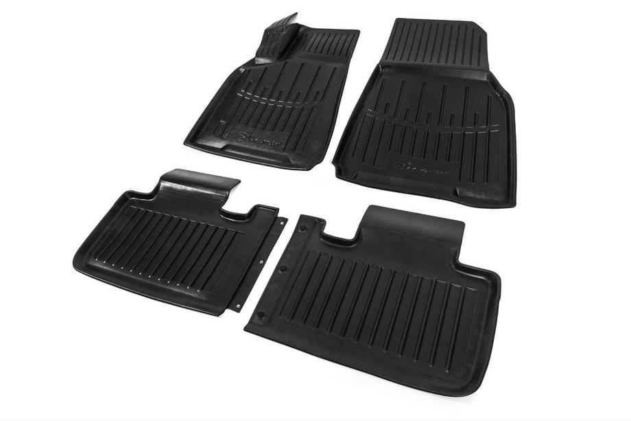 Tesla Model Y 2020– Stingray 3D automatten (4 stuks, polyurethaan) Foto 2