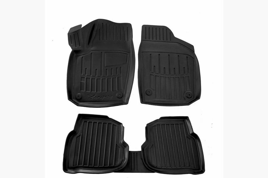 Volkswagen Polo 2010–2017 Stingray 3D (SD) automatten (set van 5, polyurethaan) Image