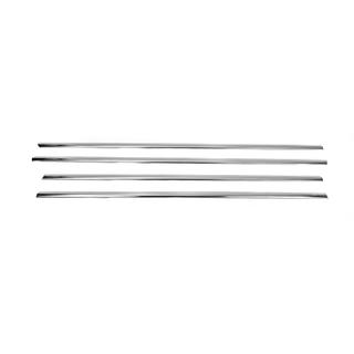Onderste raamlijsten Black Chrome (4-delig, RVS) Volkswagen Golf 7/E-Golf 2012–2020 foto 2