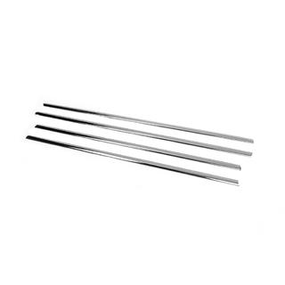 Onderste raamlijsten Black Chrome (4-delig, RVS) Volkswagen Golf 7/E-Golf 2012–2020 foto 4