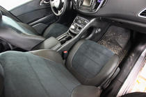 Chrysler 200 II 2014–2017 Autostoelhoezen eco-leer+stof+Alcantara Antara A001 (complete set, volledig interieur) foto 3