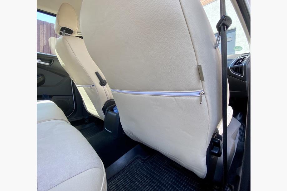 Ford Focus III 2011–2017 Autostoelhoezen eco-leer+stof+antara Antara A099 (complete interieur) Foto 9