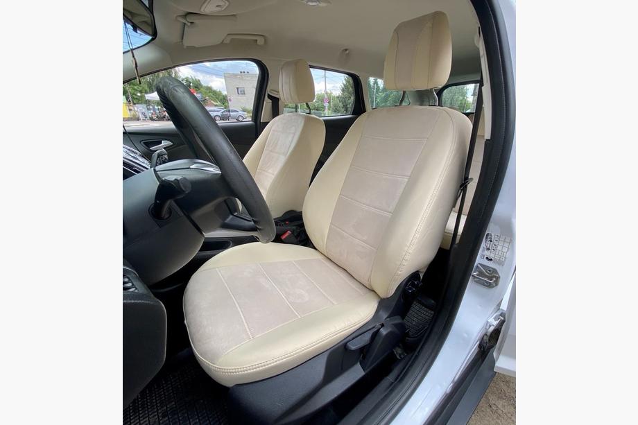 Ford Focus III 2011–2017 Autostoelhoezen eco-leer+stof+antara Antara A099 (complete interieur) Foto 13