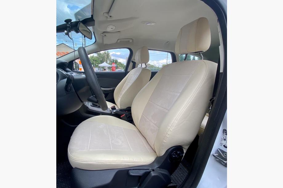 Ford Focus III 2011–2017 Autostoelhoezen eco-leer+stof+antara Antara A099 (complete interieur) Foto 3