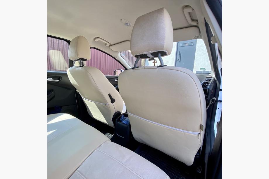 Ford Focus III 2011–2017 Autostoelhoezen eco-leer+stof+antara Antara A099 (complete interieur) Foto 5