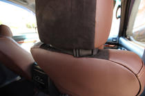 Toyota Land Cruiser Prado 120 2002–2009 Autostoelhoezenset eco-leer + stof + alcantara Antara A088 (complete interieur) foto 18