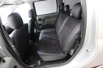 Renault Logan I 2005–2008 Autostoelhoezen eco-leer+stof+Alcantara Antara A001 (complete set, volledig interieur) foto 7