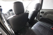 Renault Logan I 2005–2008 Autostoelhoezen eco-leer+stof+Alcantara Antara A001 (complete set, volledig interieur) foto 10