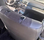 BMW 3 Serie E46 1998–2006 Autostoelhoezen eco-leer+stof+Alcantara Antara A001 (complete set, volledig interieur) foto 13