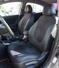 Hyundai Accent 2011–2017 Autostoelhoezen eco-leer+stof+Alcantara Antara A001 (complete set, volledig interieur) foto 8
