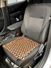 Mitsubishi Outlander 2012–2021 Autostoelhoezen eco-leer+stof+Alcantara Antara A001 (complete set, volledig interieur) foto 5