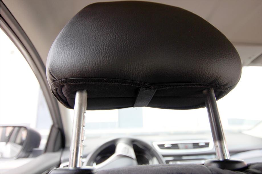 Nissan Qashqai 2014–2021 Autostoelhoezen eco-leer+stof+Alcantara Antara A001 (complete set, volledig interieur) Foto 14