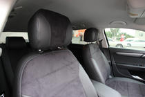 Volkswagen Passat B7 2012–2015 Autostoelhoezen eco-leer+stof+Alcantara Antara A001 (complete set, volledig interieur) foto 10