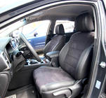 Kia Sportage 2015–2021 Autostoelhoezen eco-leer+stof+Alcantara Antara A001 (complete set, volledig interieur) foto 20