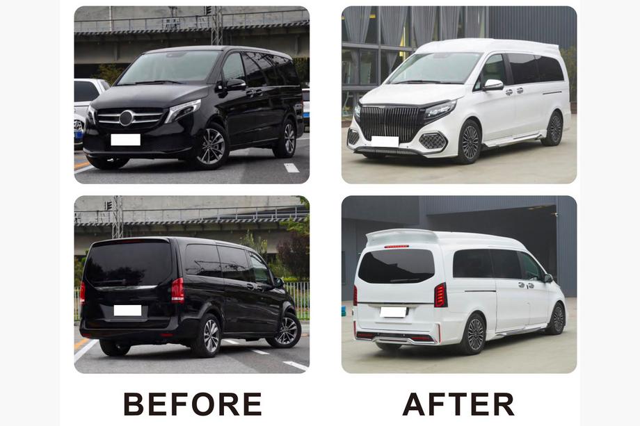 Mercedes Vito/V-klasse W447 2014– Bodykit set (Maybach Type-2024, met motorkap) Image