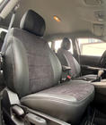 Suzuki Vitara 2015– Autostoelhoezen eco-leer+stof+Alcantara Antara A001 (complete set, volledig interieur) foto 10