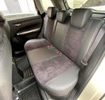 Suzuki Vitara 2015– Autostoelhoezen eco-leer+stof+Alcantara Antara A001 (complete set, volledig interieur) foto 4