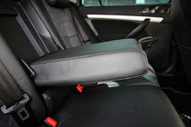Skoda Octavia II A5 2006–2010 Autostoelhoezen eco-leer+stof+Alcantara Antara A001 (complete set, volledig interieur) foto 11