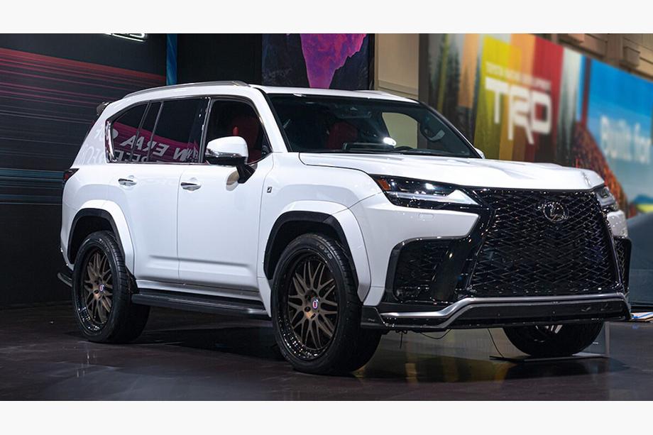 Lexus LX 500d/600 2022– F-Sport bodykit Foto 14
