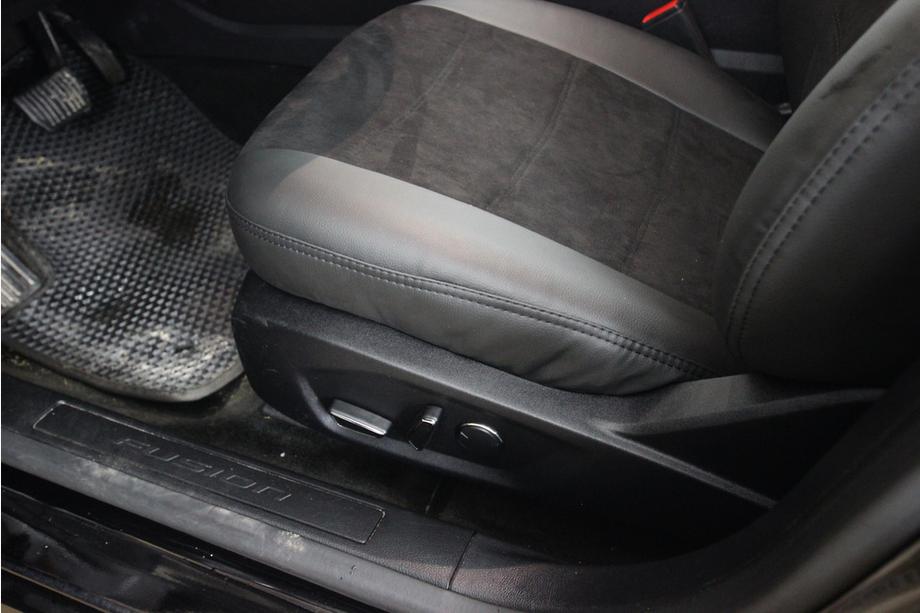 Ford Fusion 2012–2020 Autostoelhoezen eco-leer+stof+Alcantara Antara A001 (complete set, volledig interieur) Foto 8