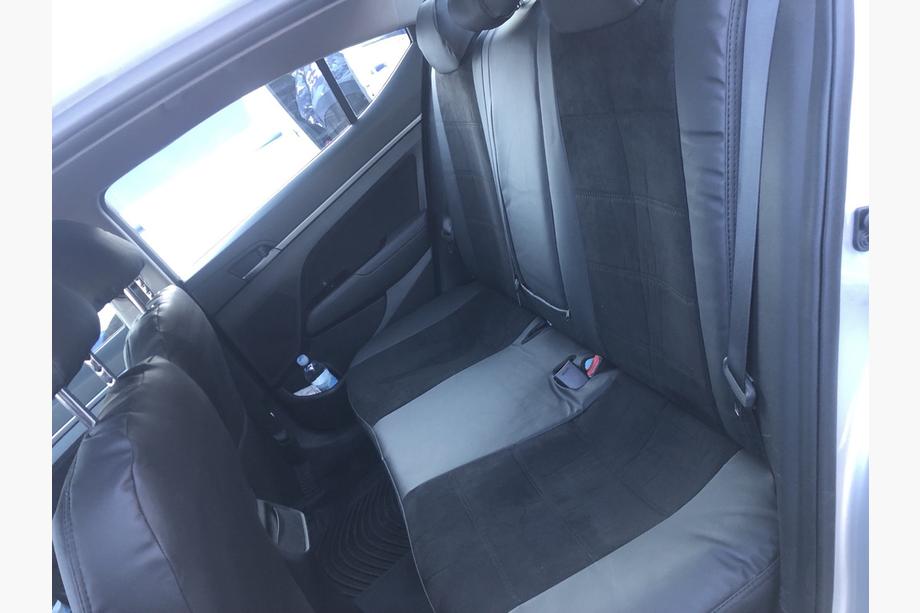 Hyundai Elantra (AD) 2015–2020 Autostoelhoezen eco-leer+stof+Alcantara Antara A001 (complete set, volledig interieur) Foto 3