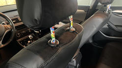 BMW X1 E84 2009–2015 Autostoelhoezen eco-leer+stof+Alcantara Antara A001 (complete set, volledig interieur) foto 5