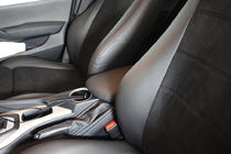 BMW X1 E84 2009–2015 Autostoelhoezen eco-leer+stof+Alcantara Antara A001 (complete set, volledig interieur) foto 6