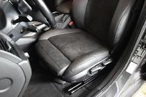 BMW X1 E84 2009–2015 Autostoelhoezen eco-leer+stof+Alcantara Antara A001 (complete set, volledig interieur) foto 8