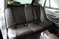 BMW X1 E84 2009–2015 Autostoelhoezen eco-leer+stof+Alcantara Antara A001 (complete set, volledig interieur) foto 2