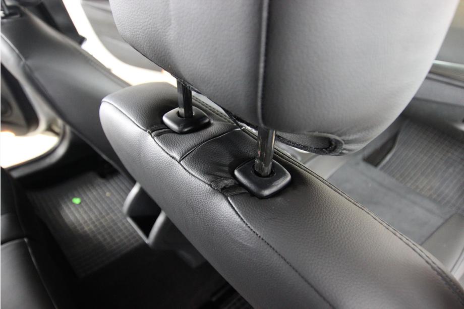 Renault Megane III 2009–2016 Autostoelhoezen eco-leer+stof+Alcantara Antara A001 (complete set, volledig interieur) Foto 6