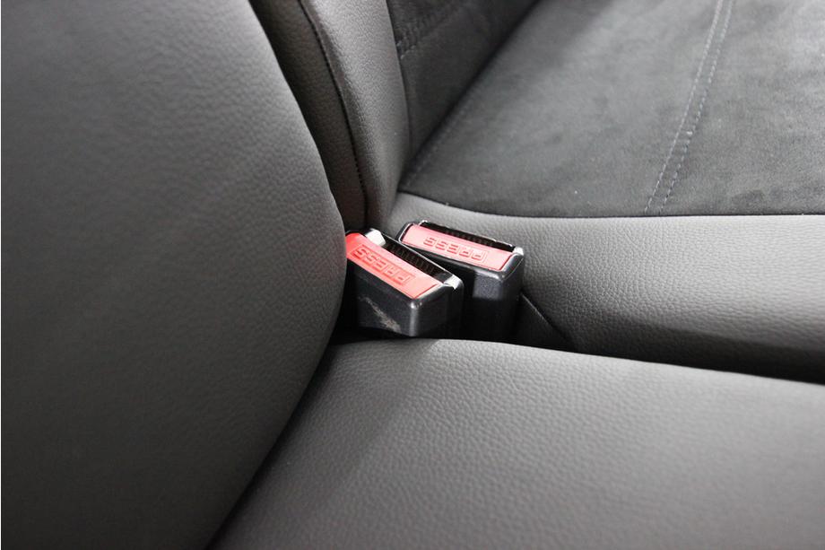 Renault Megane III 2009–2016 Autostoelhoezen eco-leer+stof+Alcantara Antara A001 (complete set, volledig interieur) Foto 7