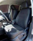 Volkswagen Tiguan 2016–2023 Autostoelhoezen eco-leer+stof+Alcantara Antara A001 (complete set, volledig interieur) foto 1
