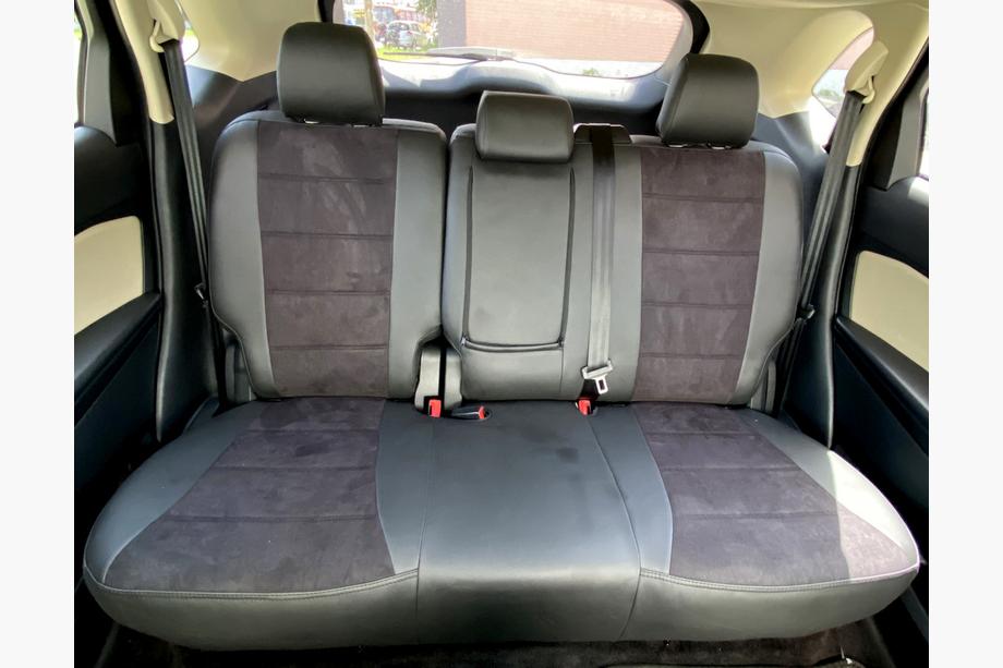 Ford Edge 2014–2024 Autostoelhoezen eco-leer+stof+Alcantara Antara A001 (complete set, volledig interieur) Foto 9