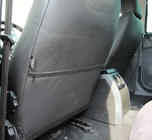 Skoda Octavia II A5 2010–2013 Autostoelhoezen eco-leer+stof+Alcantara Antara A001 (complete set, volledig interieur) foto 2