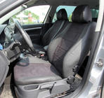 Skoda Octavia II A5 2010–2013 Autostoelhoezen eco-leer+stof+Alcantara Antara A001 (complete set, volledig interieur) foto 14