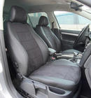 Skoda Octavia II A5 2010–2013 Autostoelhoezen eco-leer+stof+Alcantara Antara A001 (complete set, volledig interieur) foto 19