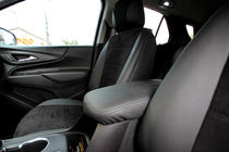 Chevrolet Equinox 2018–2025 Autostoelhoezen eco-leer+stof+Alcantara Antara A001 (complete set, volledig interieur) foto 4