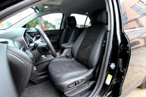 Chevrolet Equinox 2018–2025 Autostoelhoezen eco-leer+stof+Alcantara Antara A001 (complete set, volledig interieur) foto 1