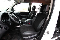 Mercedes Citan 2013–2021 Autostoelhoezen eco-leer+stof+Alcantara Antara A001 (complete set, volledig interieur) foto 6