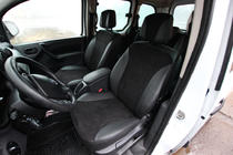Mercedes Citan 2013–2021 Autostoelhoezen eco-leer+stof+Alcantara Antara A001 (complete set, volledig interieur) foto 7